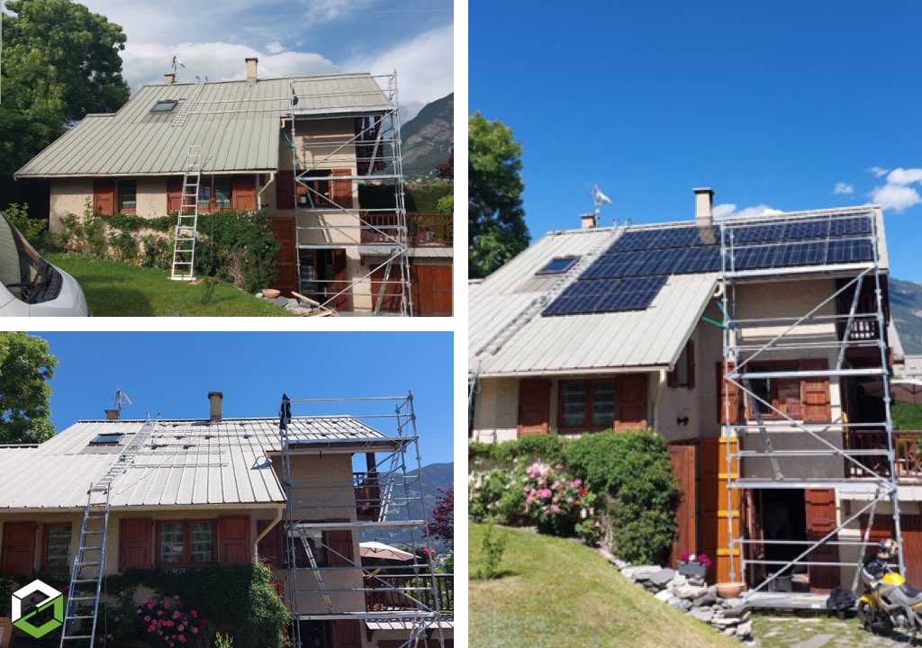 Consultez la chantier : installation photovoltaïque enphase et trina solar - rge qualipv