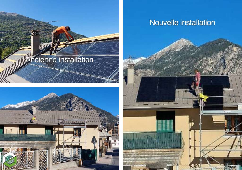 Consultez la chantier : entreprise rge  qualipv dans le 05 hautes alpes - remplacement de l'installation suite à un problème de surintensité
