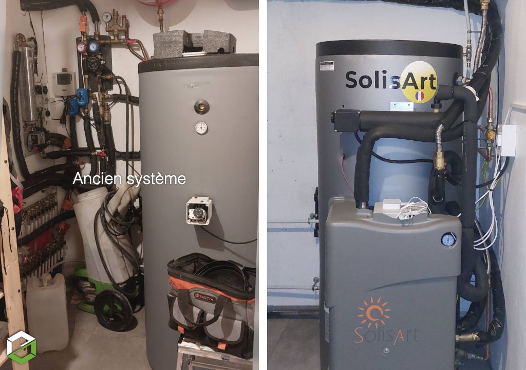 Remplacement d'une installation solaire défaillante par un système SSC Solisart