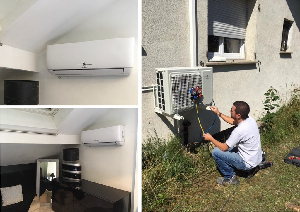 Consultez la chantier : climatisation réversible de dietrich (qualipac)
