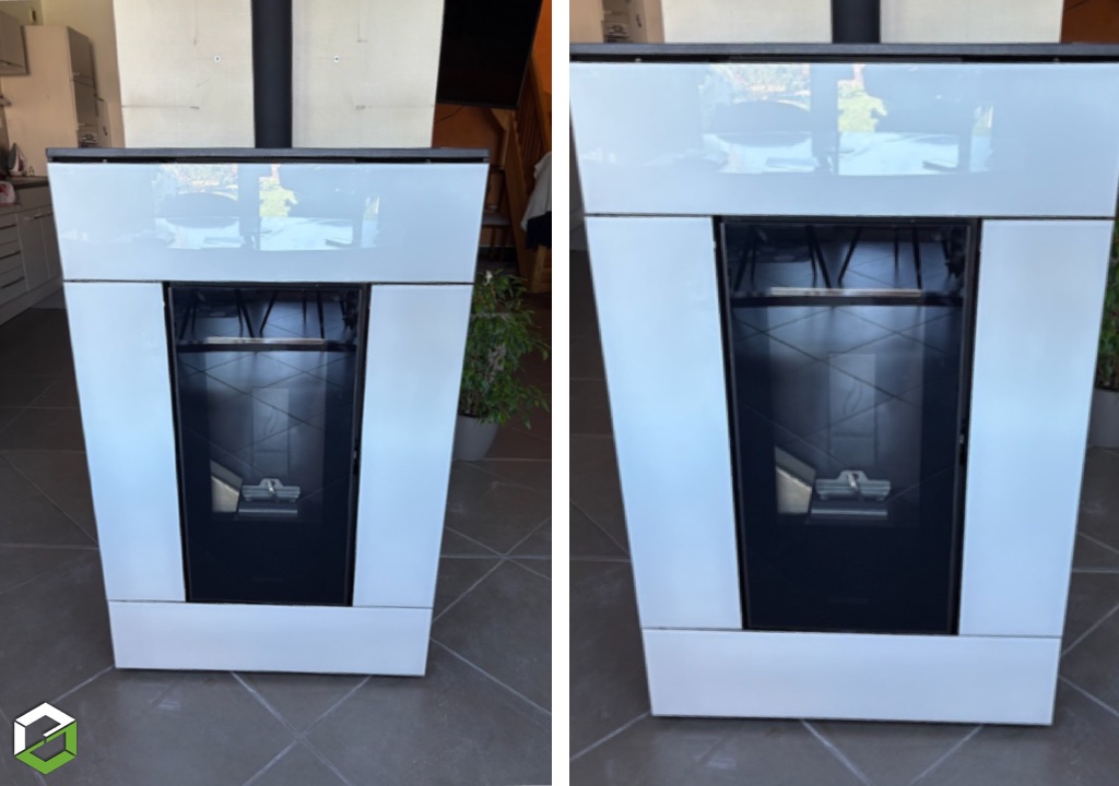 Installation d'un poêle à granulés - Entreprise Qualibois RGE