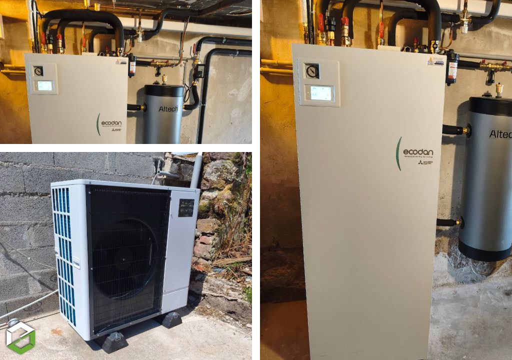 Installateur pompe à chaleur air/eau Mitsubishi Electric qualifié RGE