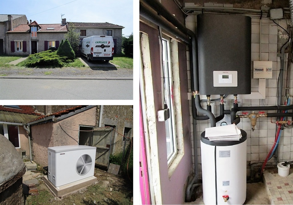 Installation d'une pompe à chaleur WPL25A Stiebel  Eltron.