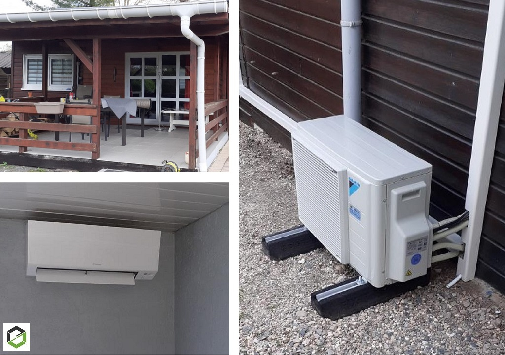 Consultez la chantier : chauffagiste rge qualipac - installation d'une climatisation multisplits  daikin