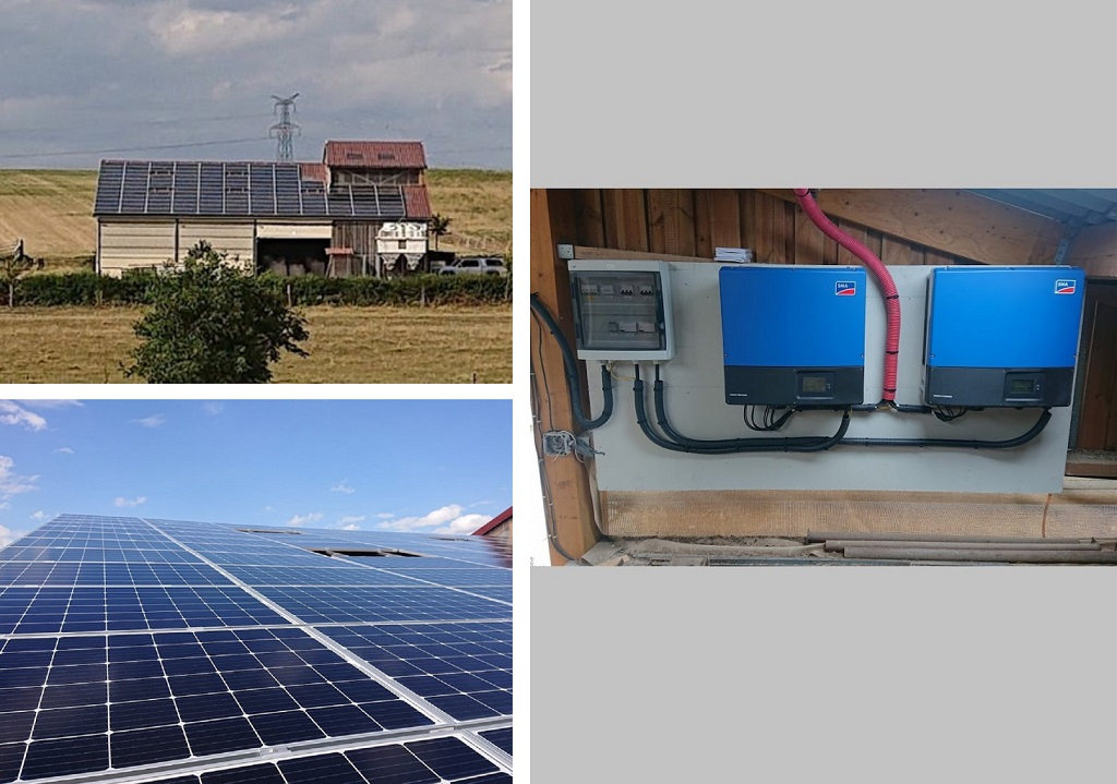 Capteur photovoltaïque 36 kW