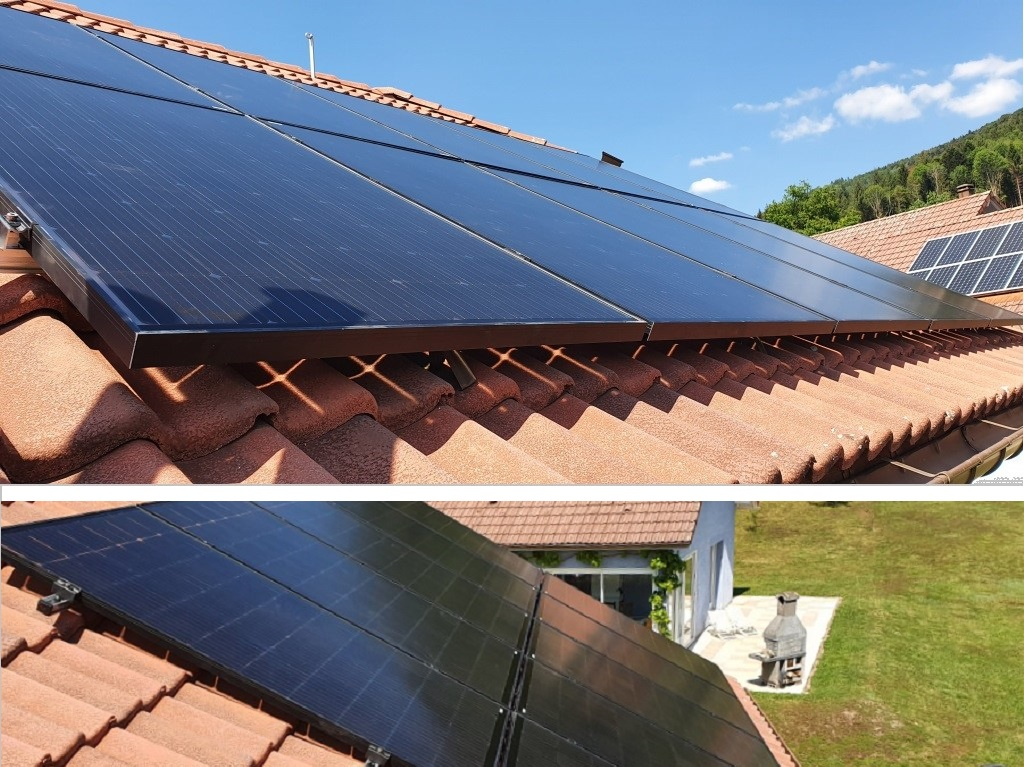 Réalisation d'une installation photovoltaïque en auto-consommation de 3 kWc Soluxtec