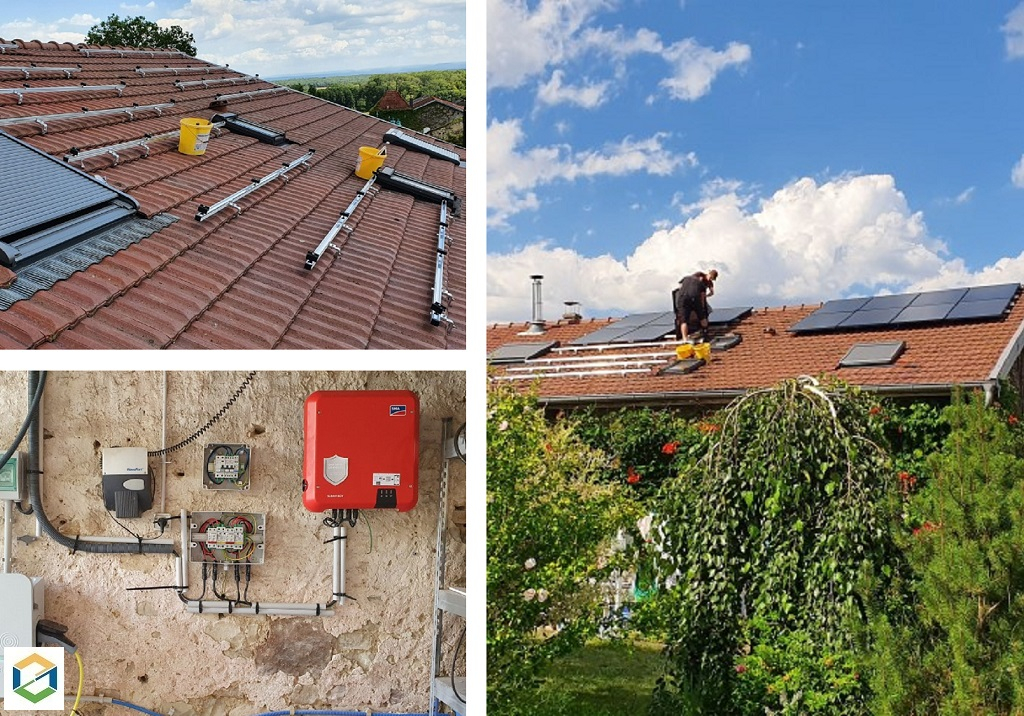 réalisation d'une installation photovoltaïque en autoconsommation