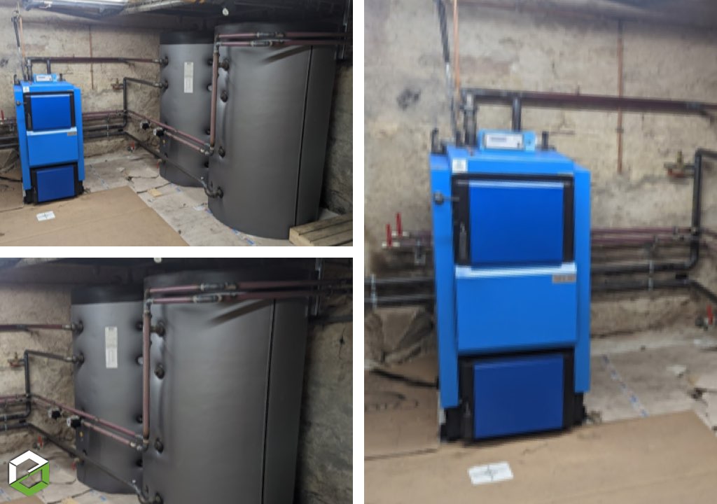 Installation chaudière MAB 40 kW