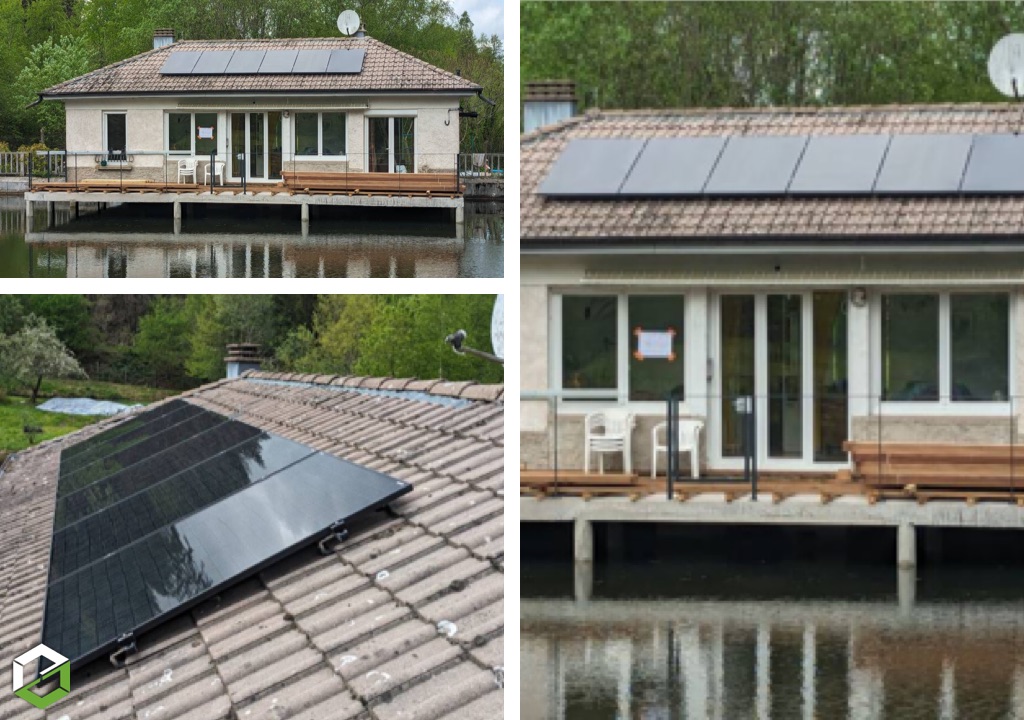 Installation de panneaux photovoltaïques