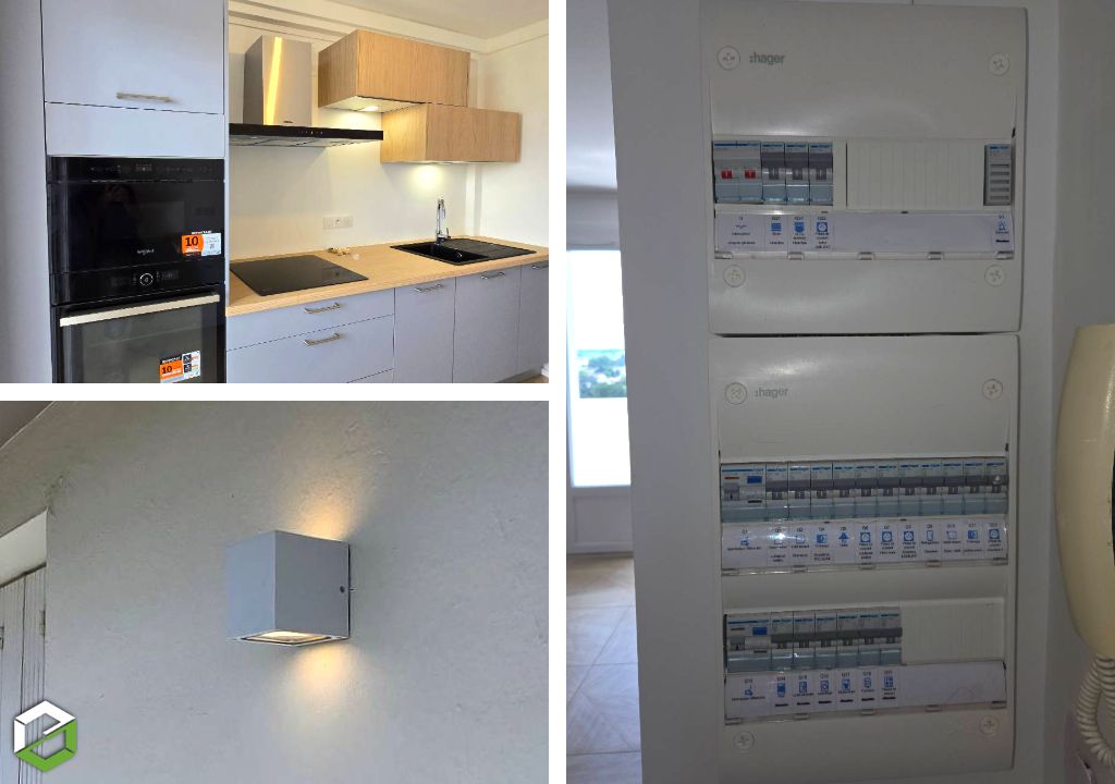 Rénovation totale d'une installation électrique d'un appartement