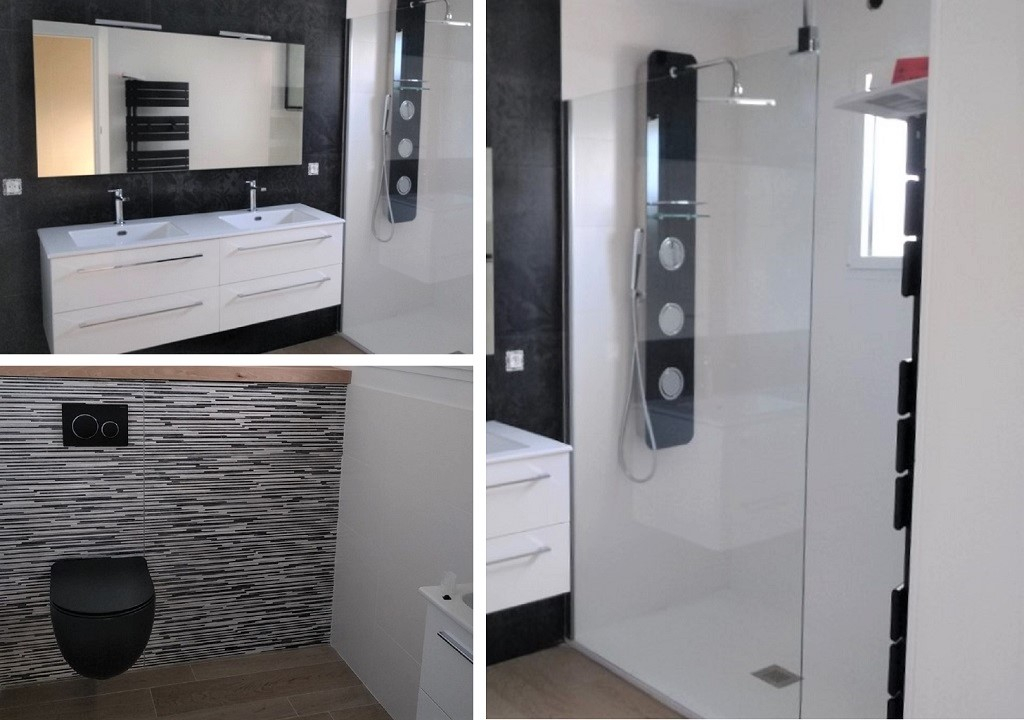 vente installation sanitaire, douche et meuble vasque