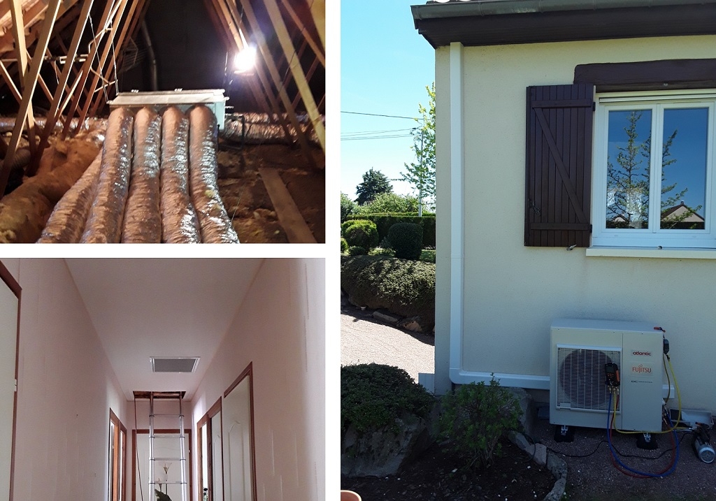 climatisation invisible et silencieuse - rge qualipac