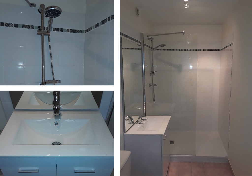 salle de bain pour logement locatif