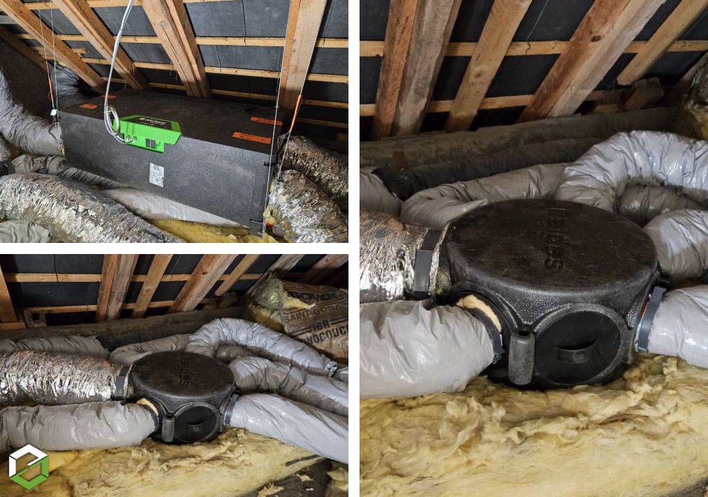 VMC double flux InspirAir side de chez Aldès