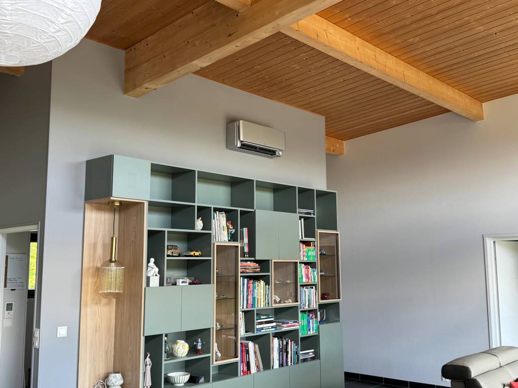 Pose d'une climatisation haut de gamme Daikin