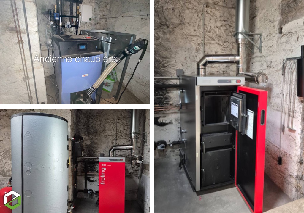 SARL LINOTTE : Chaudière bois/bûches S3 TURBO avec ballon tampon - RGE QUALIBOIS