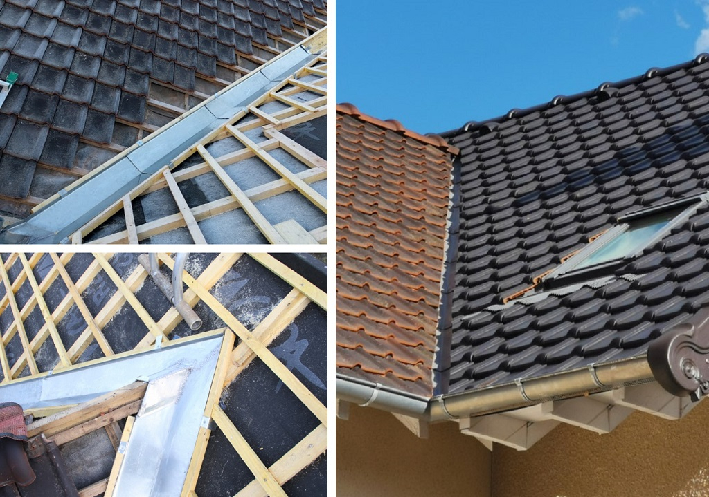 Consultez la chantier : travaux de toiture et d"étanchéité - remplacement d'une noue en zinc