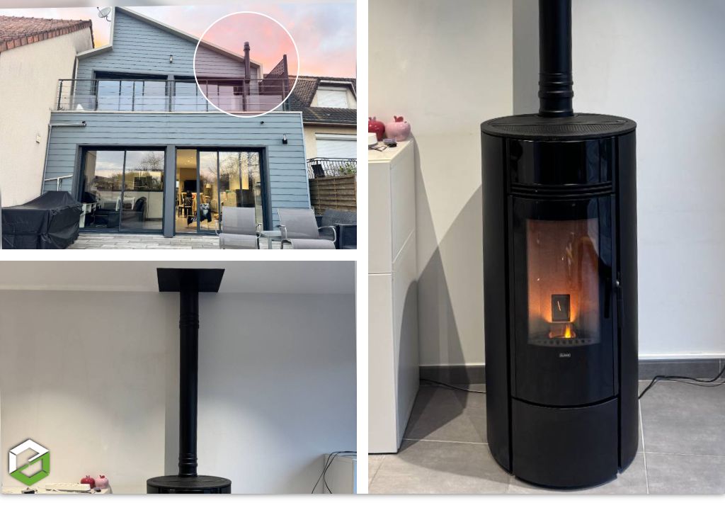 Artisan chauffagiste RGE Qualibois en installation de poêles bois ou granulés Klover Villiers sur Orge (91700) | Essonne (91)