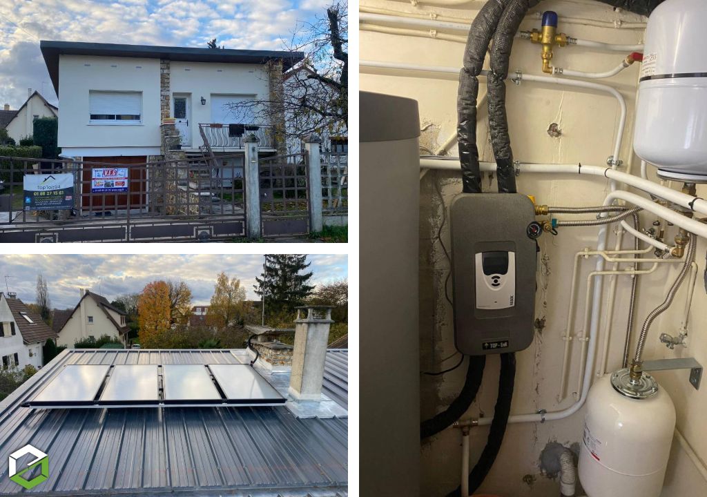 RGE Qualisol combi  SSC Qualisol CESI - Installation système solaire thermique en Essone 91