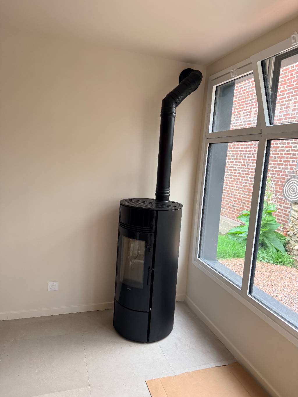 Entreprise RGE qualibois Air Installation d'un poêle à granulés — Klover OS8K Super 7 - 91  - Essonne