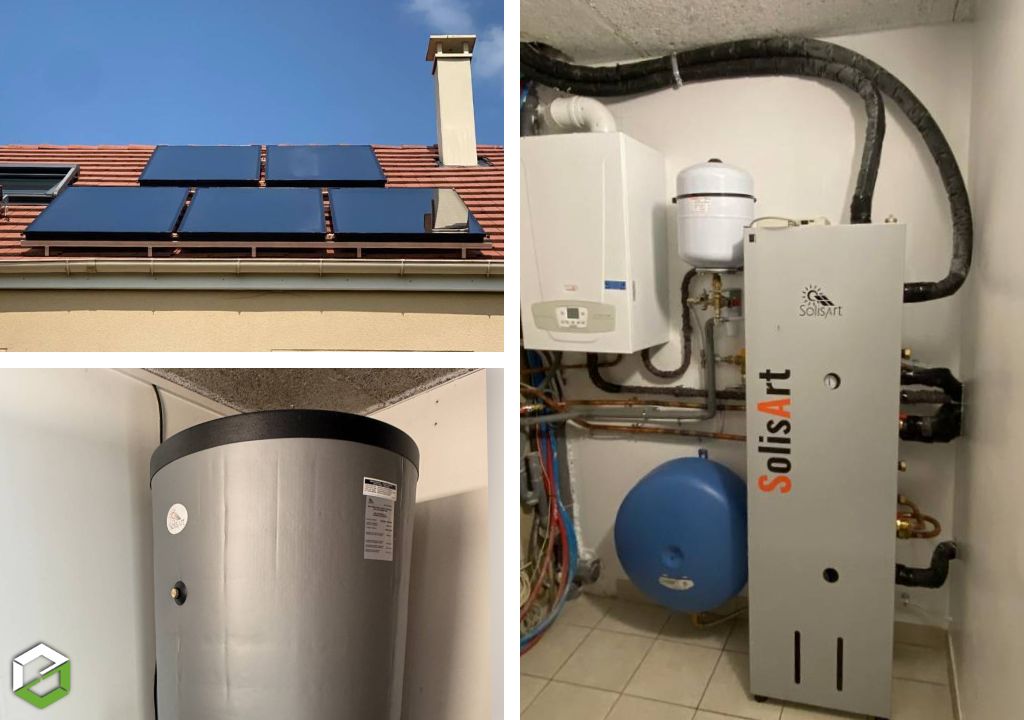 Entreprise RGE Qualisol Combi installation d'un SSC dans le 91 Essonne - La Norville