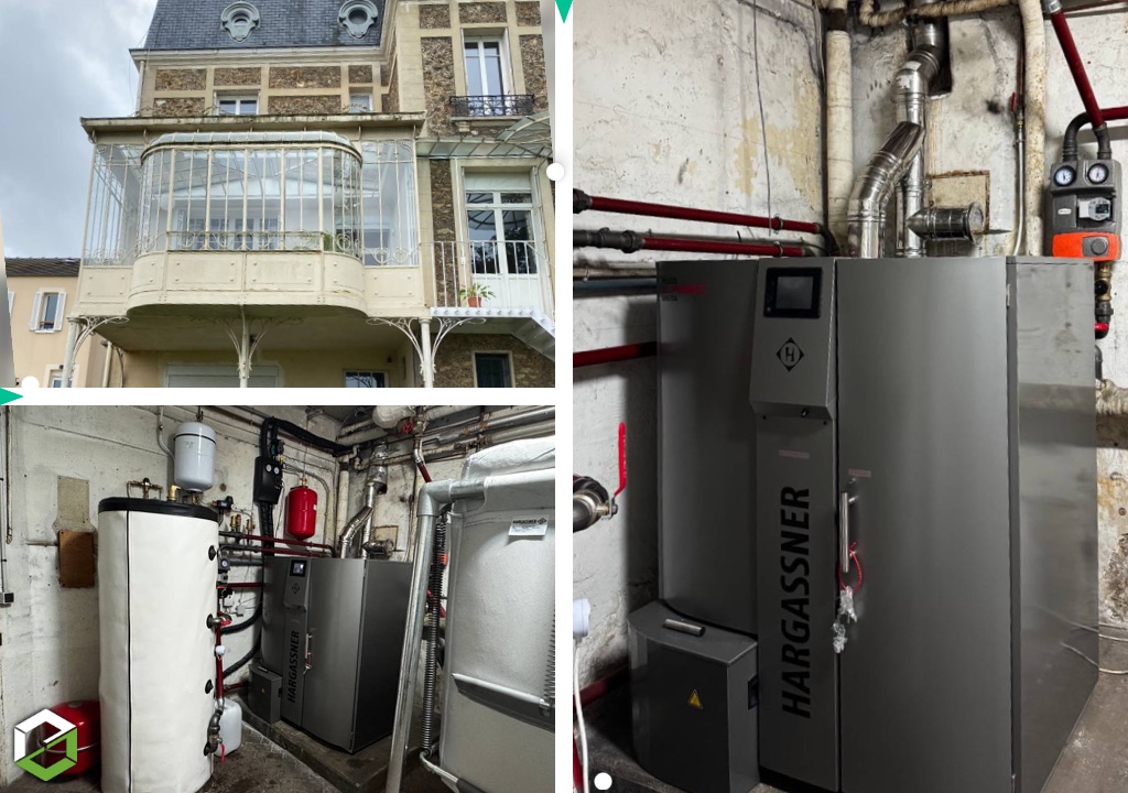Entreprise certifié RGE Qualibois en Essonne(91) ​Installation chaudière biomasse Hargassner Classic 40​ 