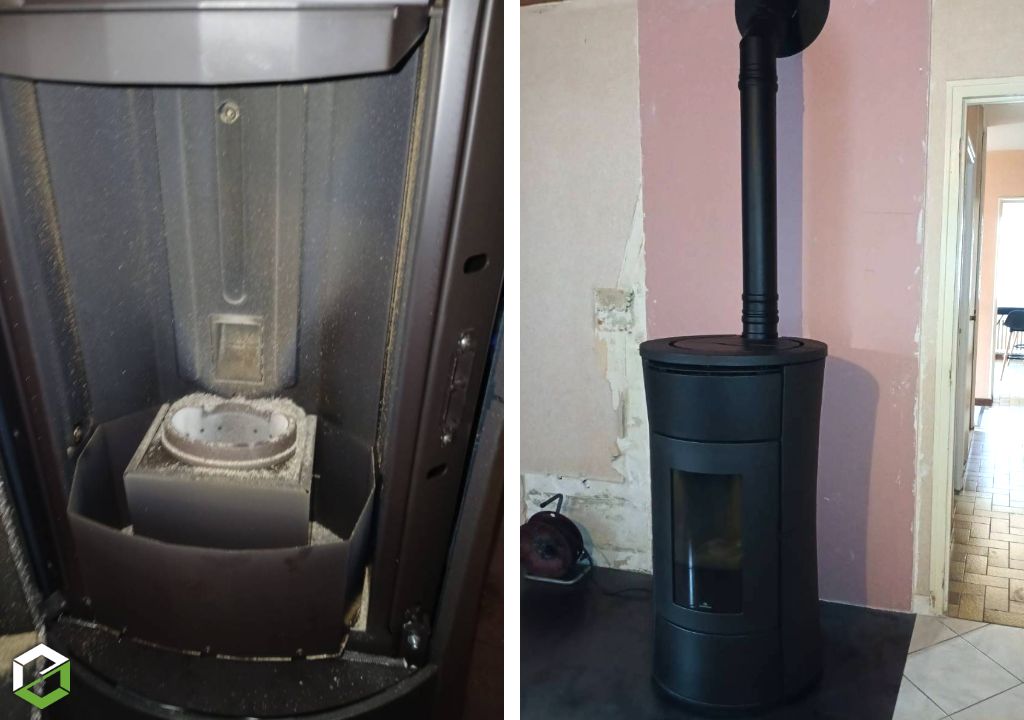 Ets A.Ciret Chauffage Plomberie : Mise en service d’un poêle à granulés Edilkamin