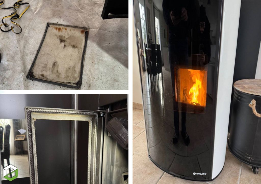 Ets A.Ciret Chauffage Plomberie : Dépannage poêle à granulés UNGARO défaut d’allumage