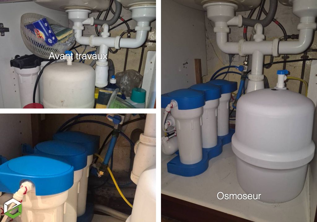 Ets A.Ciret Chauffage Plomberie : Installation d'un Osmoseur BWT