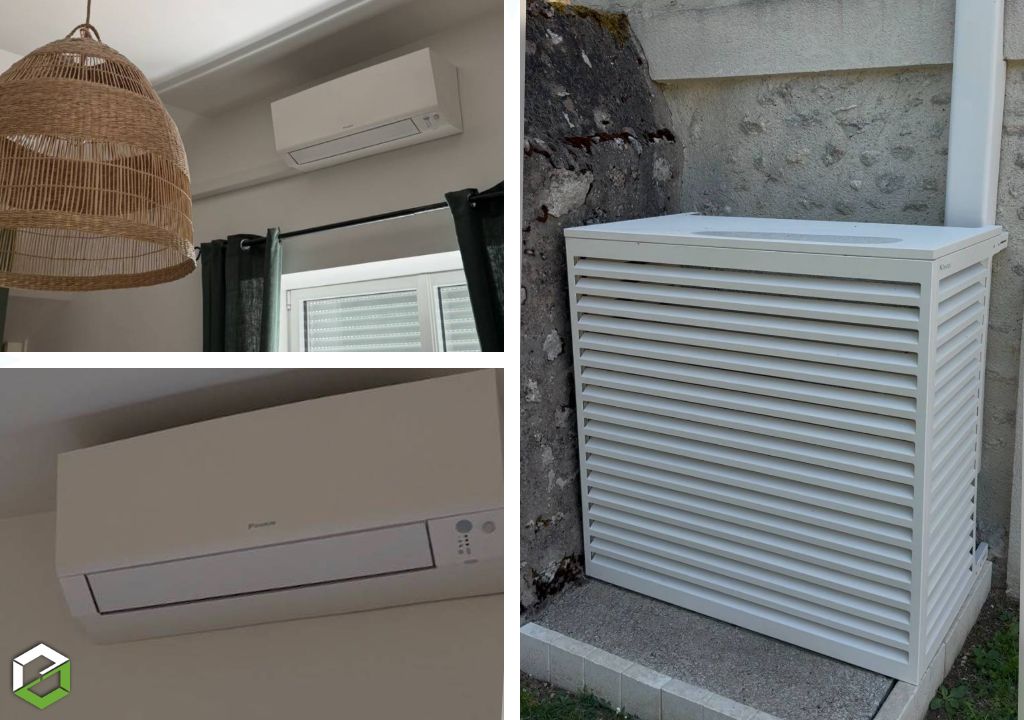 Installation d’une climatisation Daikin multisplit connectée-Essonne (91)