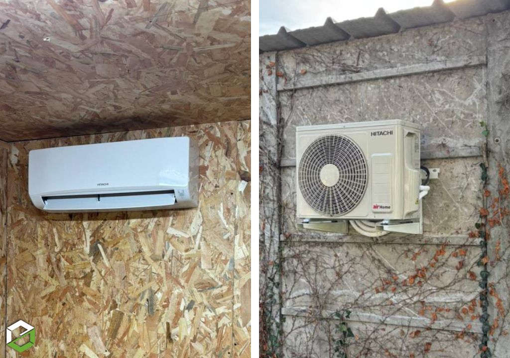 Installation d'une climatisation Hitachi Air Home 400-25 — Local professionnel