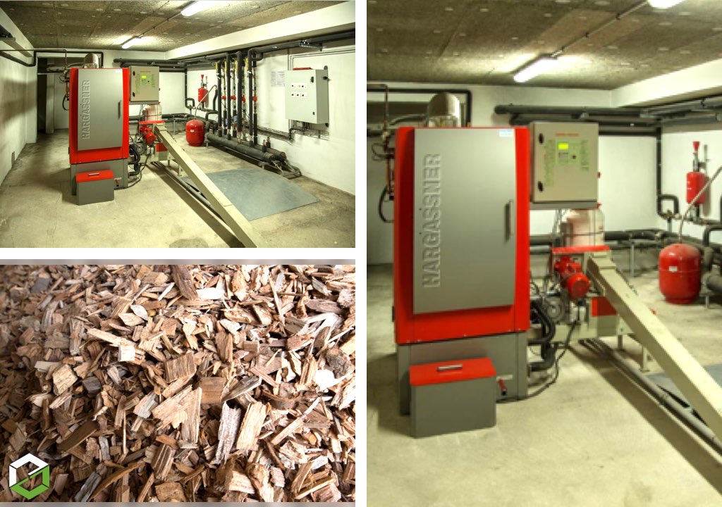 Consultez la chantier : chaudière bois déchiqueté hargassner 70 kw