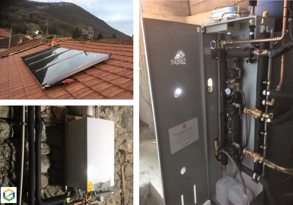 installation chauffage solaire solisart ssc