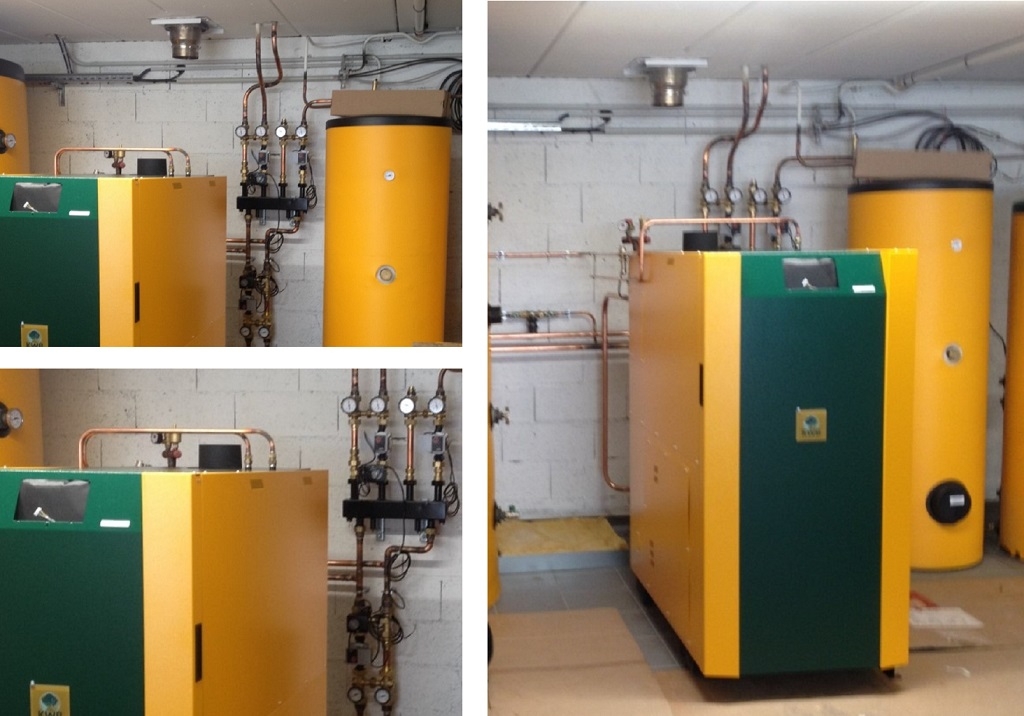 Consultez la chantier : chaudière bûches kwb classicfire cf1.5 18kw