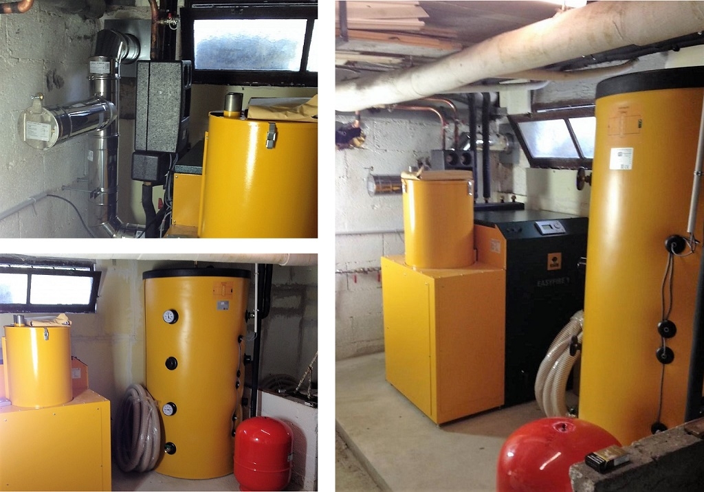 Consultez la chantier : chaudière granulés kwb easyfire 1 plus usp gs20kw