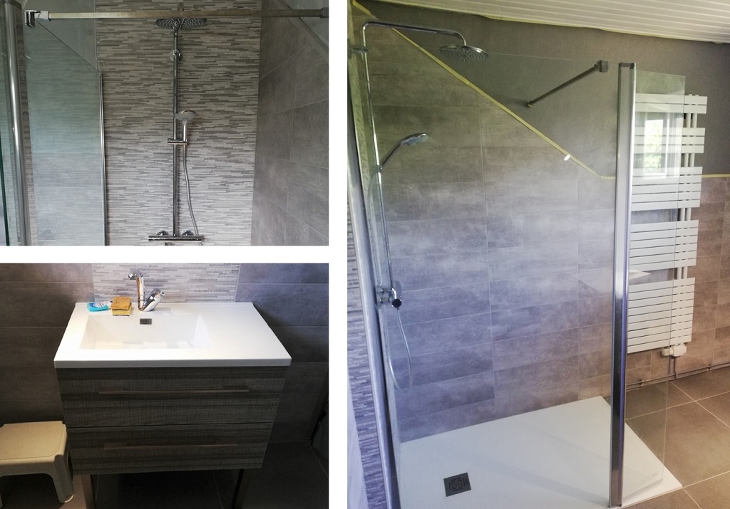 Consultez la chantier : rénovation salle de bain