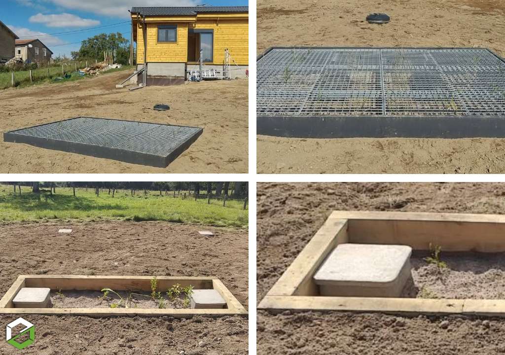 Consultez la chantier : assainissement en phytoepuration aquatitis jardin d'assainissement 3 equivalents habitant eh