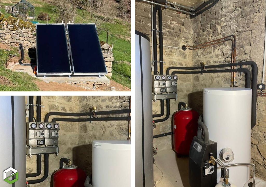 ENR2J : Installation chauffe-eau solaire individuel - RGE Qualisol