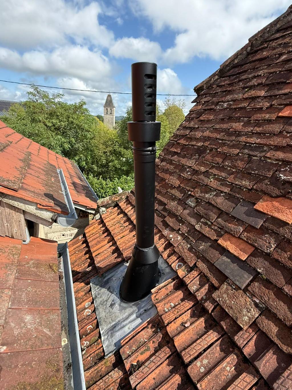 Installation d'un poêle à granulés-Lot (46)