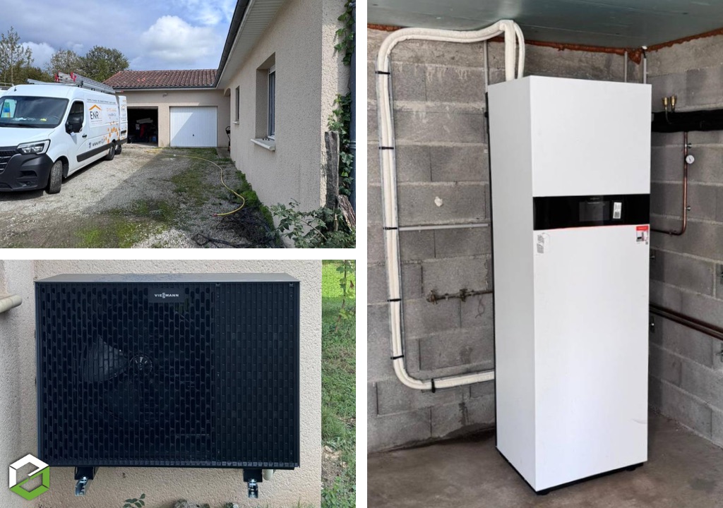 ENR2J : RGE Qualipac - Installation d'une pompe à chaleur air/eau