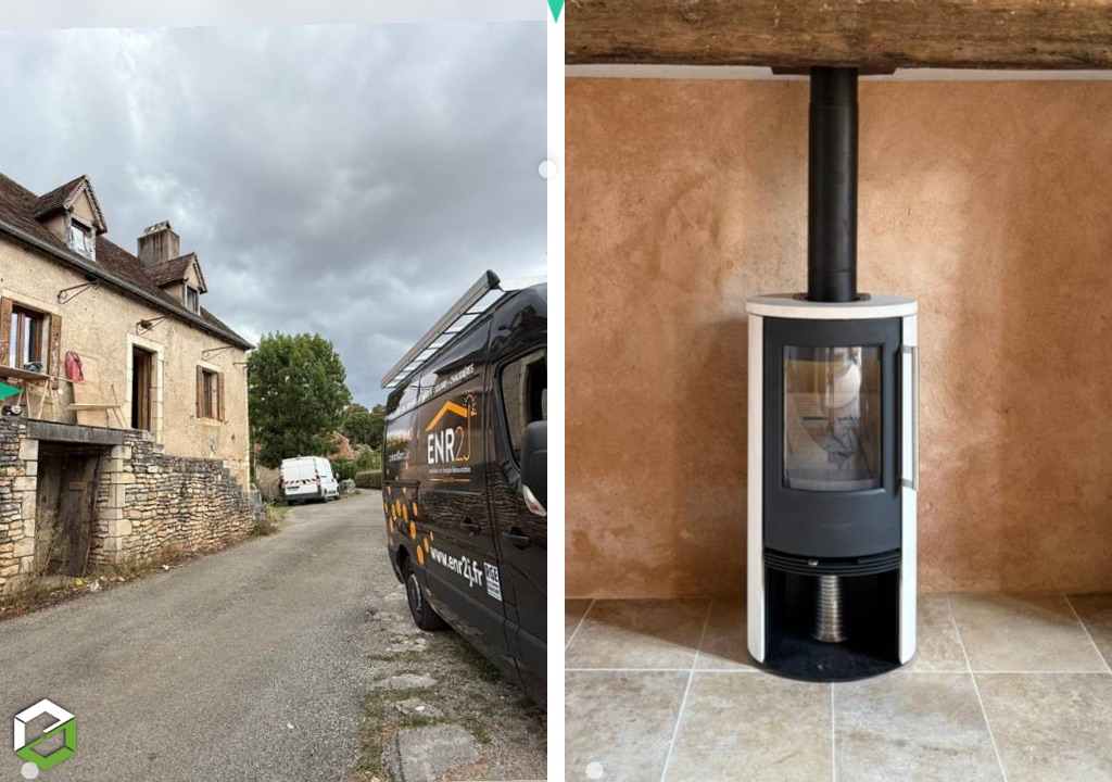 ENR2J : Installation d'un poêle à bois Thermatech