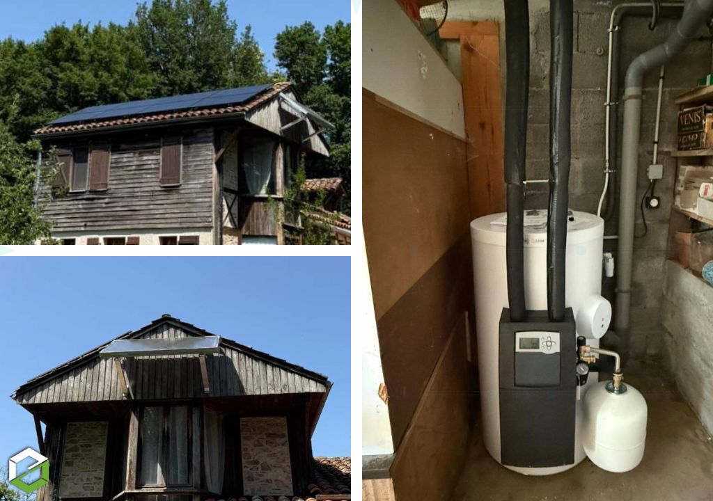 ENR2J : Installation solaire thermique et photovoltaïque Viessmann
