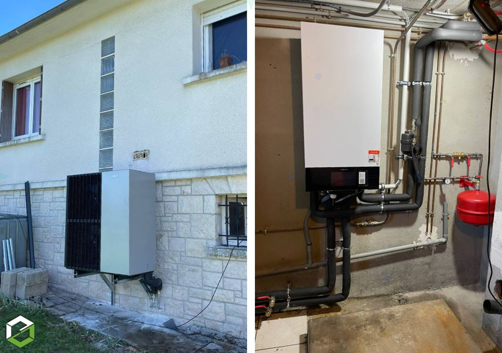 Consultez la chantier : rge qualipac - installation d'une pompe à chaleur 