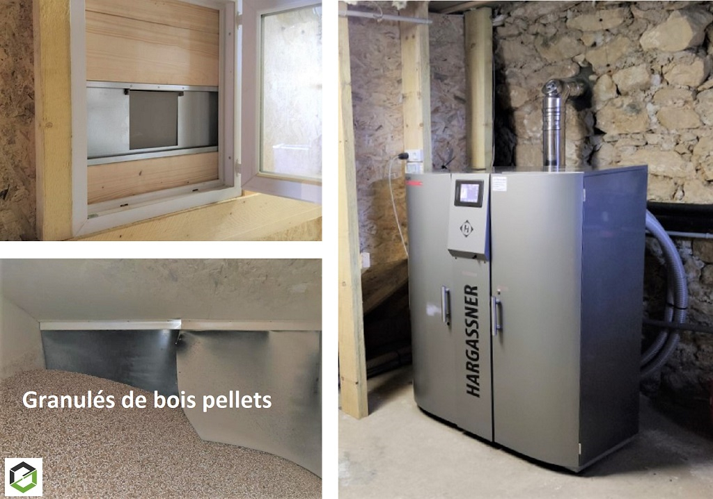 Consultez la chantier : fabrication d'un silo à granulé de bois