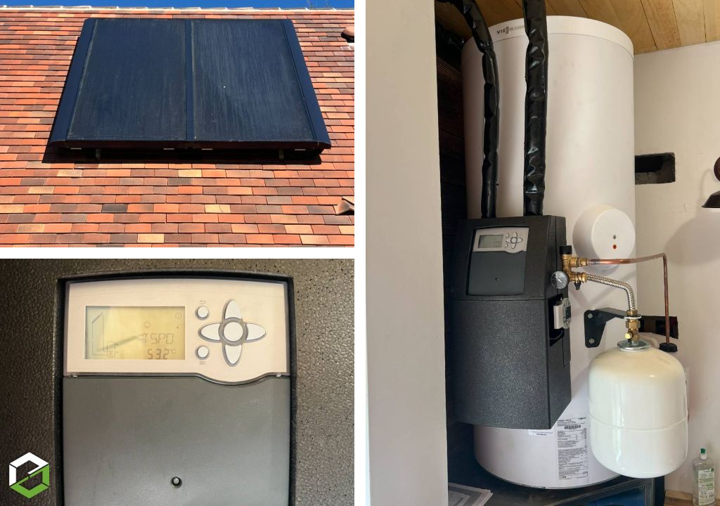 Installation d’un Chauffe-Eau solaire Viessmann - Entreprise Rge QUalisol