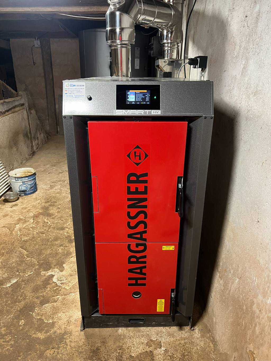 Chaudière buche Hargassner Smart Hv - Artisan Rge qualibois
