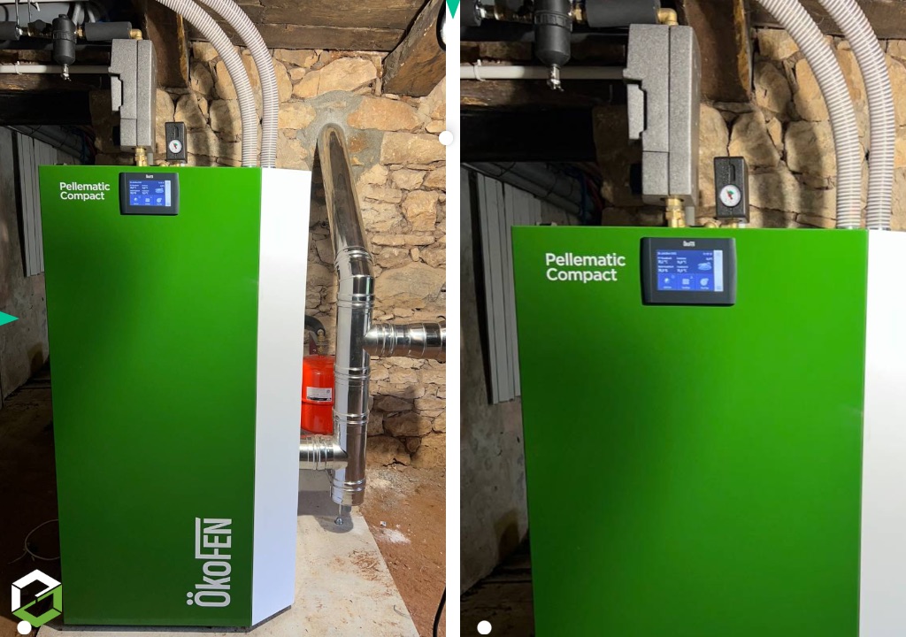 Chaudière à granulés de bois Okofen Pellematic - Rge Qualibois