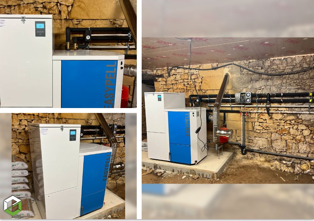 Chaudière granulés de bois Easypell by Okofen - Entreprise Rge Qualibois