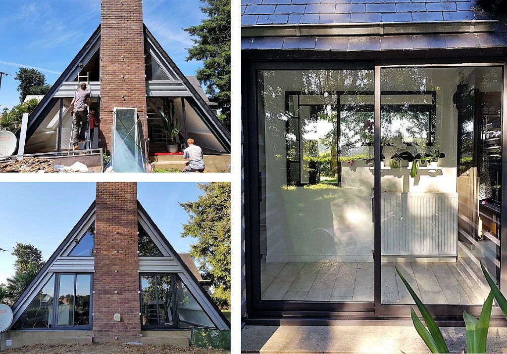 Changement des fenêtres et baie vitrée en aluminium-Ille et Vilaine (35)