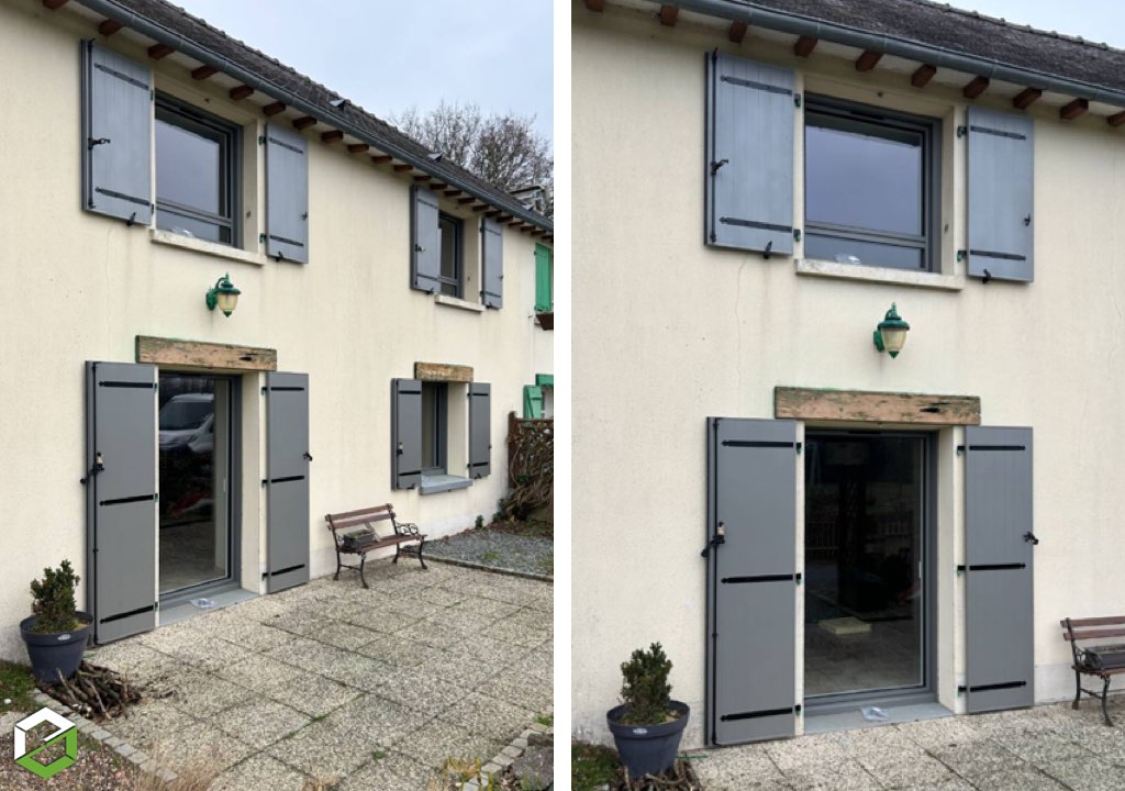 SARL FALHER : Remplacement de fenêtres, portes & volets battants en aluminium pour gagner en confort thermique - Entreprise RGE QualiBAT